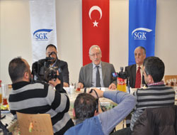 SGK basınla buluştu