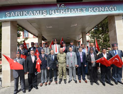 Gaziler Çanakkale’ye uğurlandı