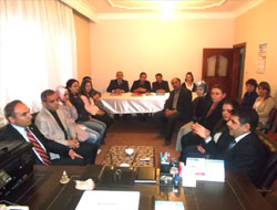 Başkan Bozkuş Sağlık Sen’de