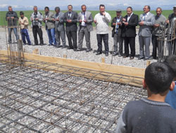 Selim’de cami temeli atıldı