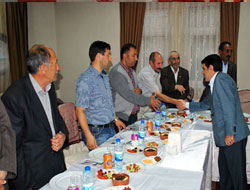 Muhtarlardan Başkana Destek