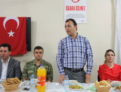 Kaymakam Şehit aileleriyle iftarda buluştu