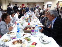 Şehit ve gazi yakınları iftarda buluştu