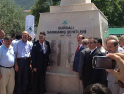 Sarıkamış Şehitlik Anıtı açıldı