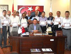İmamlar ödüllendirildi