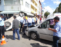 Trafik kazası: 2 yaralı