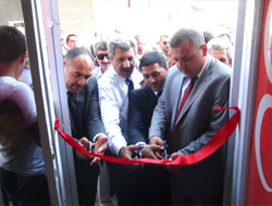 MHP Akyaka ilçe binası açıldı
