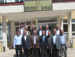 Kaymakam Evin’e “Hoş geldin” ziyareti
