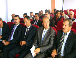 Taşımalı şoförlere seminer verildi