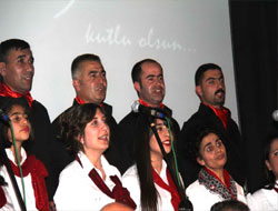 THM korosu Cumhuriyet Coşkusu yaşattı