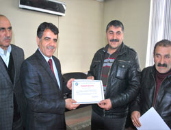 Emekli işçilerden Bozkuş’a ziyaret