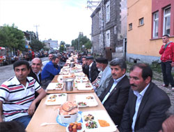 İlçe halkı iftarda buluştu