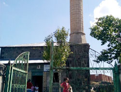 Bulanık Camii’nde yangın