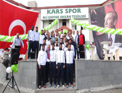 Karsspor’un yenilenen tesisleri açıldı