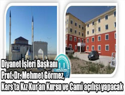 Kız Kur’an Kursu ve Cami açılışı