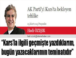 AK Parti’yi Kars’ta bekleyen tehlike