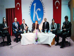 Öğrenciler banka müdürleriyle buluştu