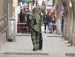 Güç kaynağı, polisi alarma geçirdi