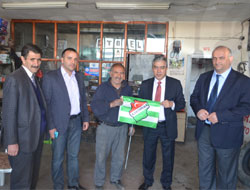 AK Parti adayları sanayide