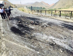 Karakurt-Kağızman yolu ulaşıma kapalı