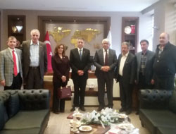 CHP Adayları Başkan’ı Ziyaret Etti