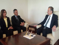 CHP adayları Vali Özdemir’i ziyaret etti