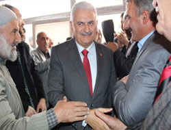 Binali Yıldırım Karsta