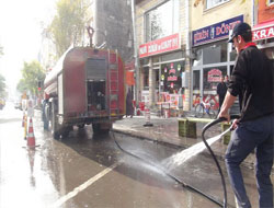 Belediyenin sonbahar temizliği