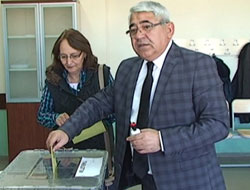 Başkan Karaçanta oyunu kullandı