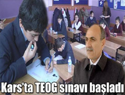 Kars’ta TEOG sınavı başladı