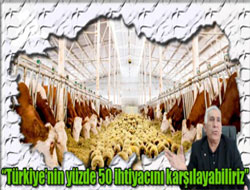 Yüzde 50 ihtiyacı karşılayabiliriz