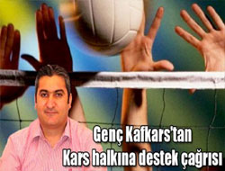 Genç Kafkars’tan Kars halkına destek çağrısı