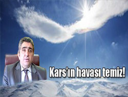 Kars’ın havası temiz