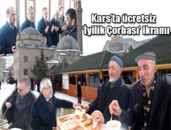 Kars’ta ‘İyilik Çorbası’ ikram ediliyor