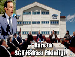 Kars’ta SGK Haftası Etkinliği