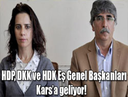 HDK Eş Genel Başkanları Kars’a geliyor