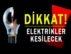 Susuzda Elektrik Kesintisi