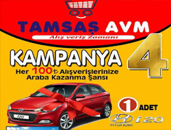 TAMSAŞ AVM 2016 Çekiliş Sonuçları
