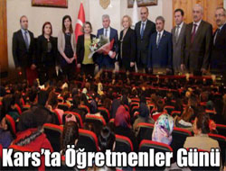 Kars’ta Öğretmenler Günü