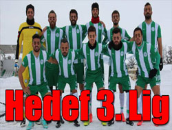 Sarıkamış Belediyespor’un hedefi 3. lig