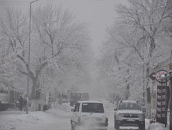 Kars gece eksi 27 dereceyi gördü