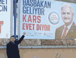 Taner Kızıltaş EVET için Karsta