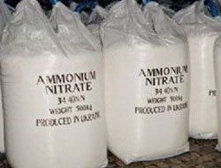 Kağızman’da bin 300 kilo amonyum nitrat ele geçirildi