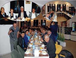 Başkan muhtarlar ile iftar açtı
