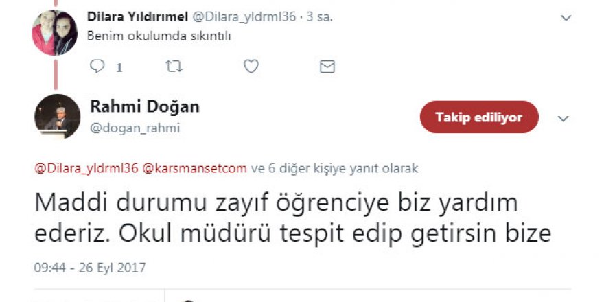 Vali Doğan Okul Müdürlerine Seslendi