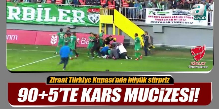 90+5'te Kars mucizesi!