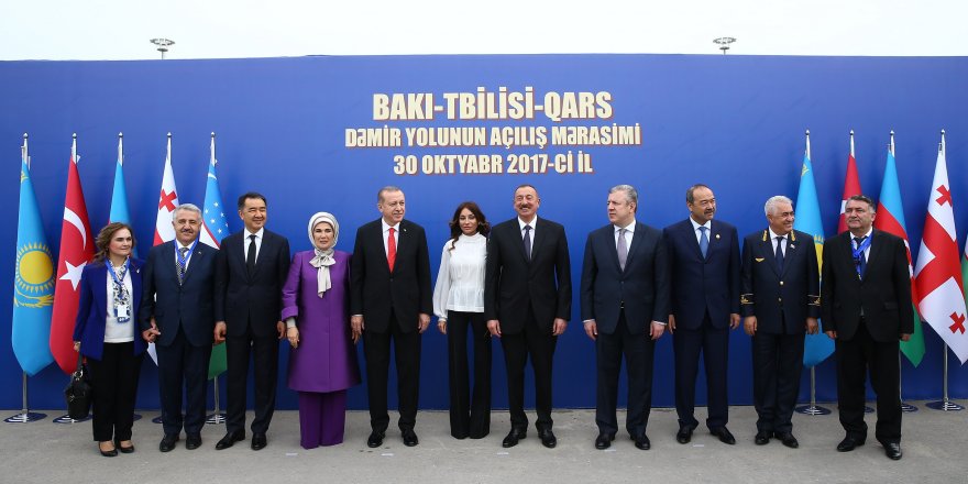 Bakü-Tiflis-Kars Demiryolu” hattının açılışı