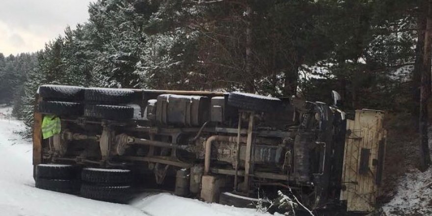 Sarıkamış’ta trafik kazası: 1 yaralı