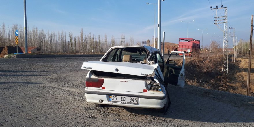 Iğdır'da trafik kazası: 1 ölü, 2 yaralı