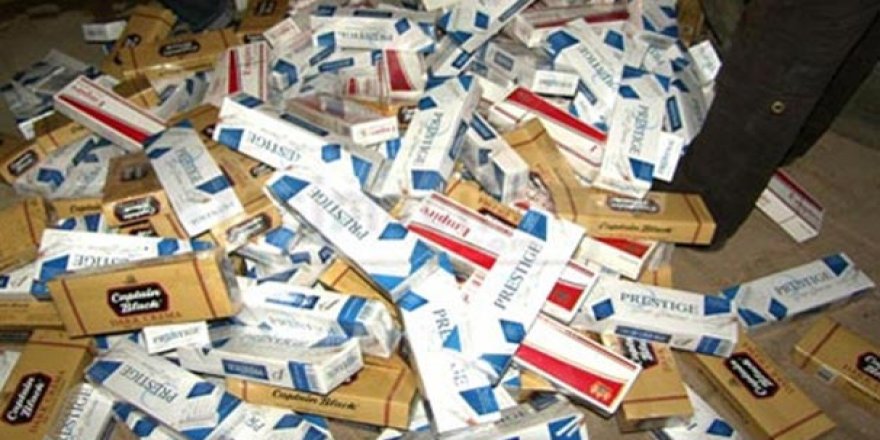 418 Paket Kaçak Sigara Yakalandı
